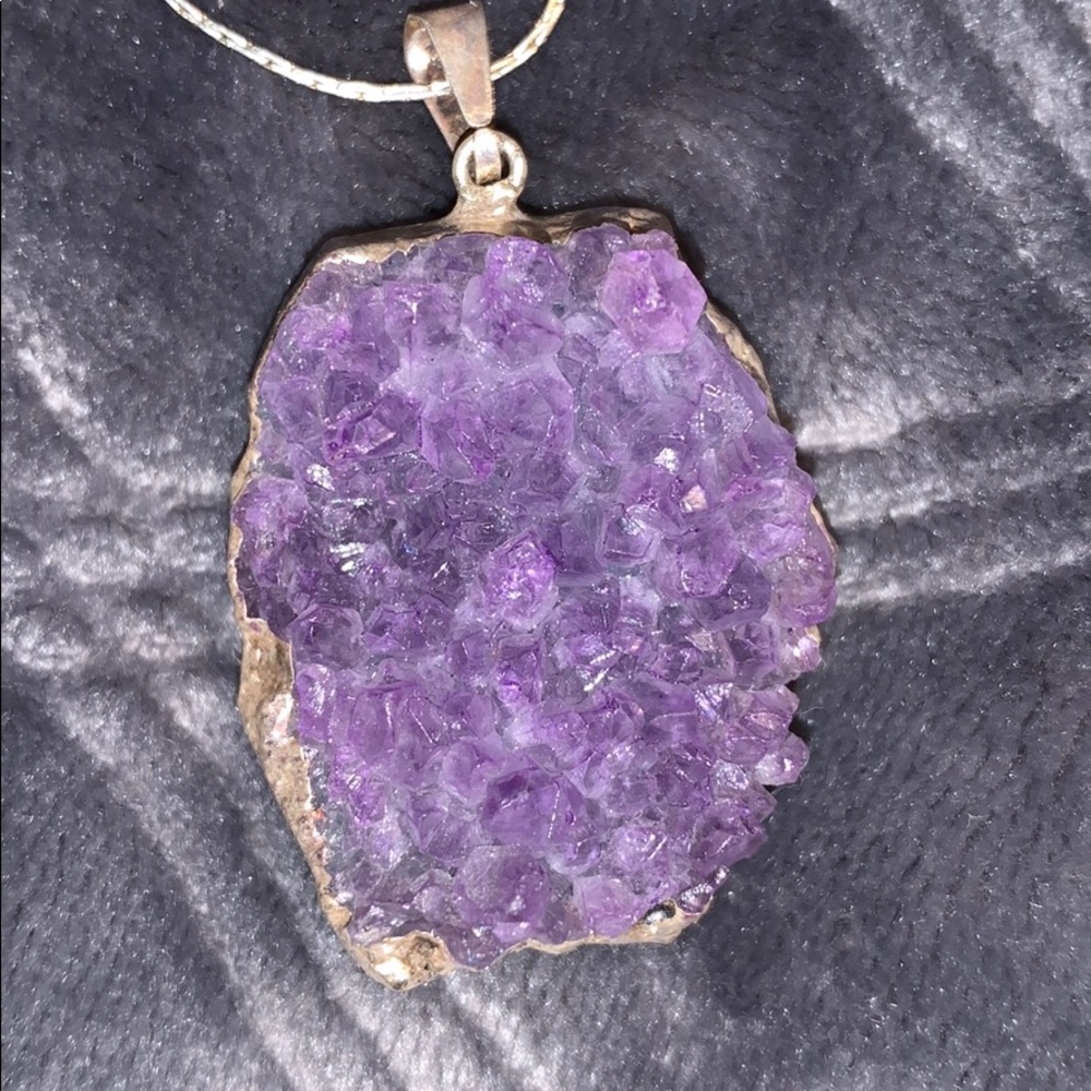 Amethyst necklace